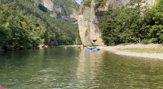 Plage de La Malene