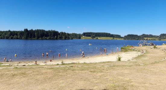 Plage du lac de Devesset