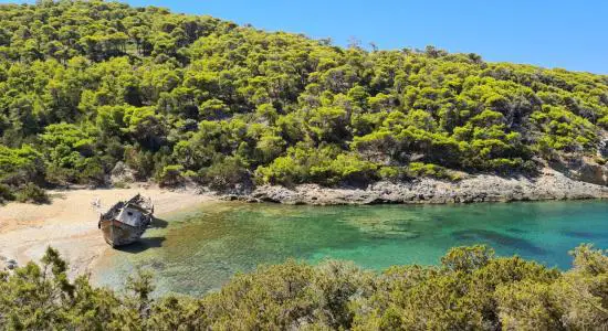 Agalipa Shipwreck Beach, Skyros