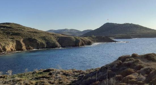 Wild camp beach