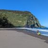 Waipi'o Black Sand Beach