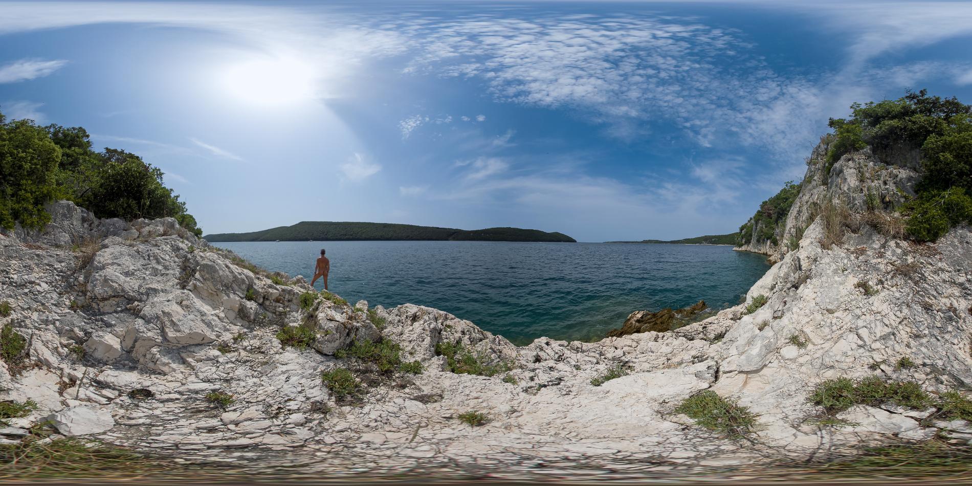 Foto von Gogolandija beach mit eine gerade küstenlinie
