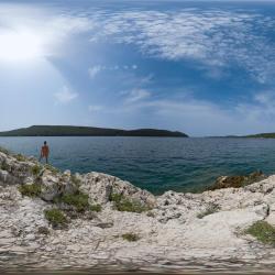 Foto von Gogolandija beach mit eine gerade küstenlinie