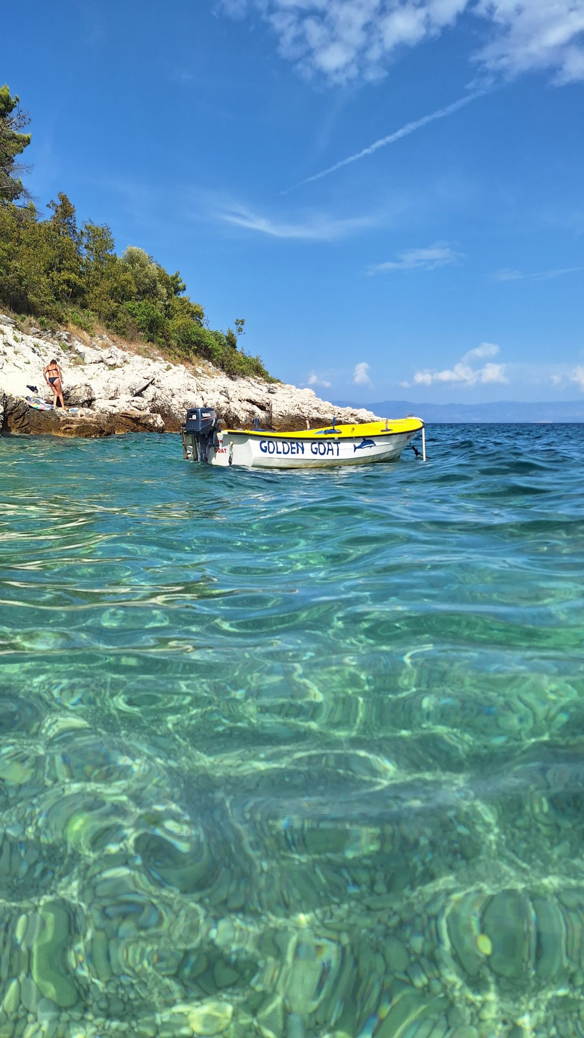 Foto von Jelenscica beach mit sehr sauber Sauberkeitsgrad