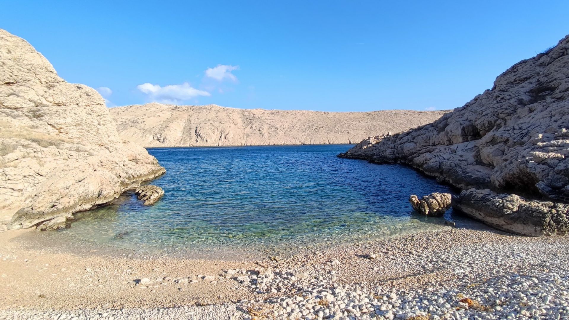 Foto von Gnjilova beach wilde gegend