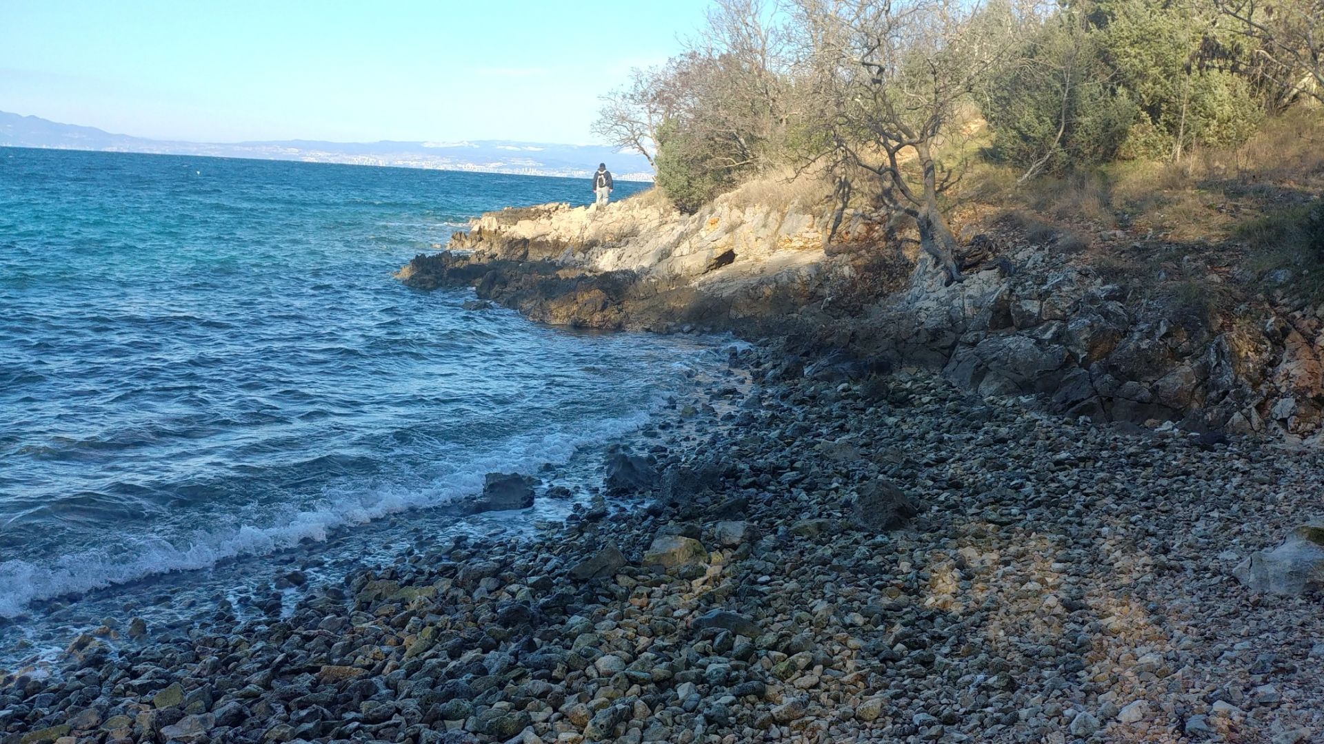 Foto von Pero beach mit eine winzige bucht