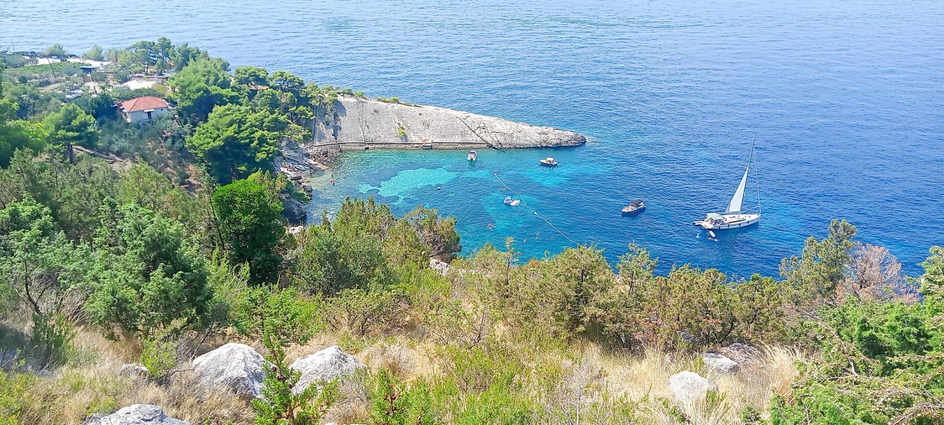 Foto von Malo Zarace beach - guter haustierfreundlicher Ort für den Urlaub