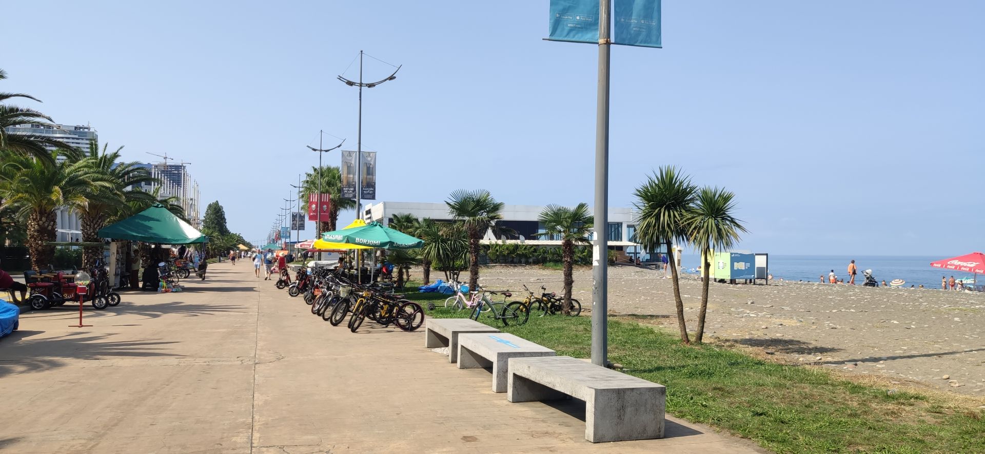 Foto von Batumi beach annehmlichkeitenbereich