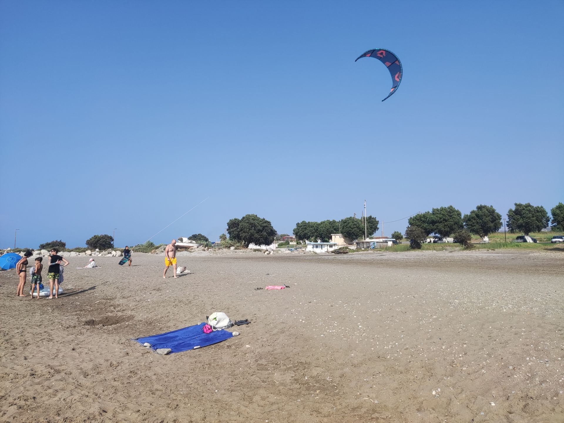 Foto von Paralia Fanes und die siedlung