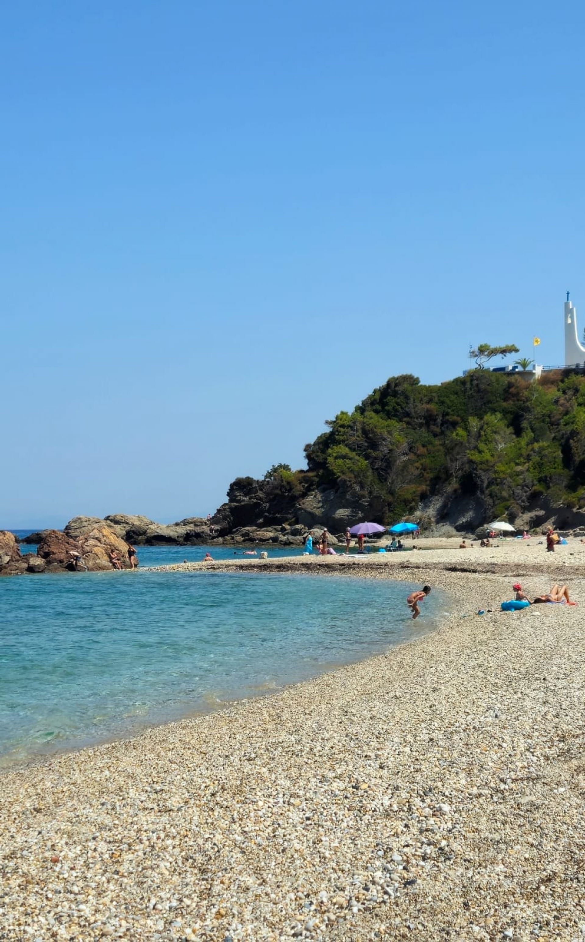 Foto von Potami beach - beliebter Ort unter Entspannungskennern