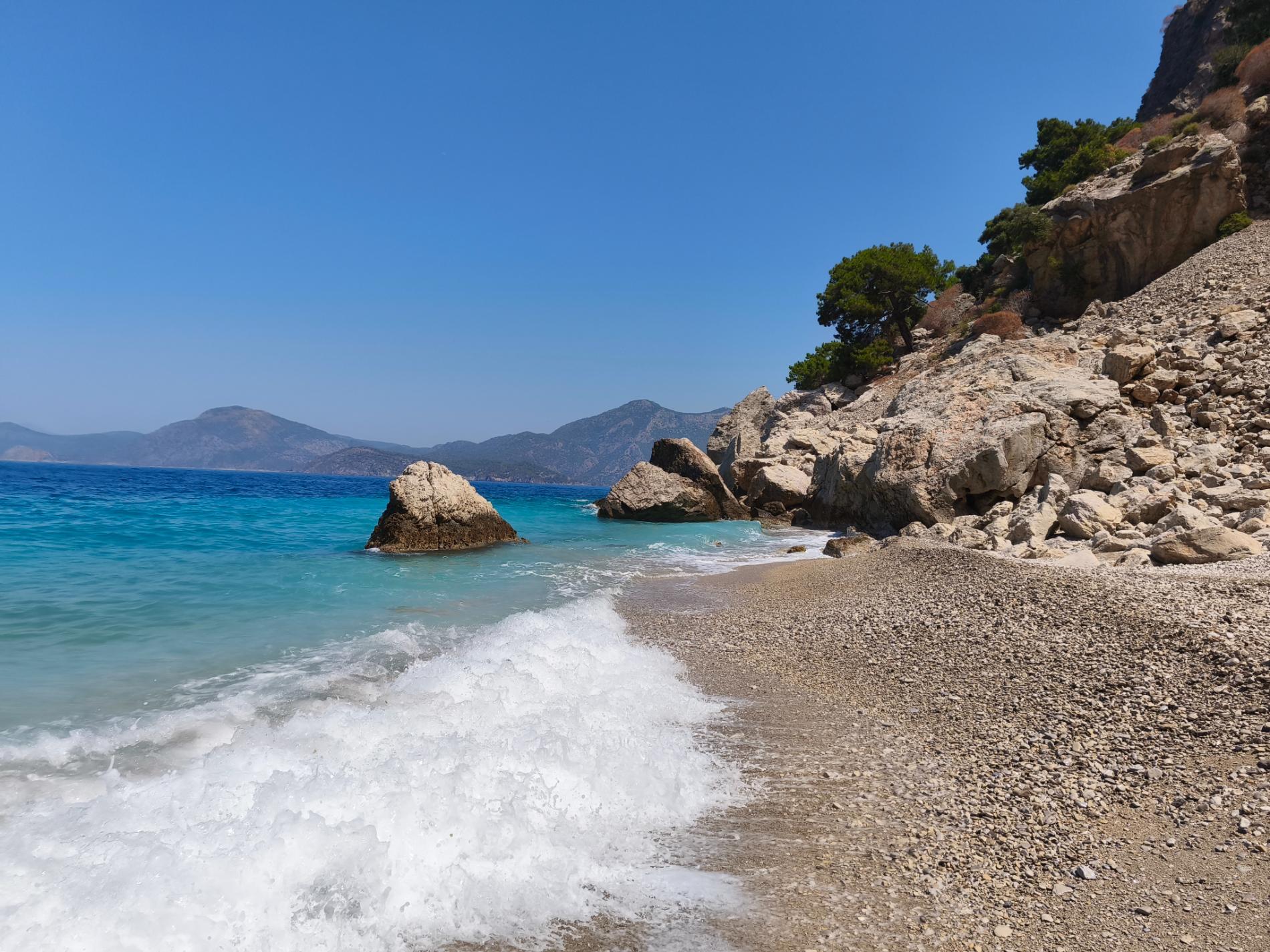 Foto von Blue Cave beach mit #42