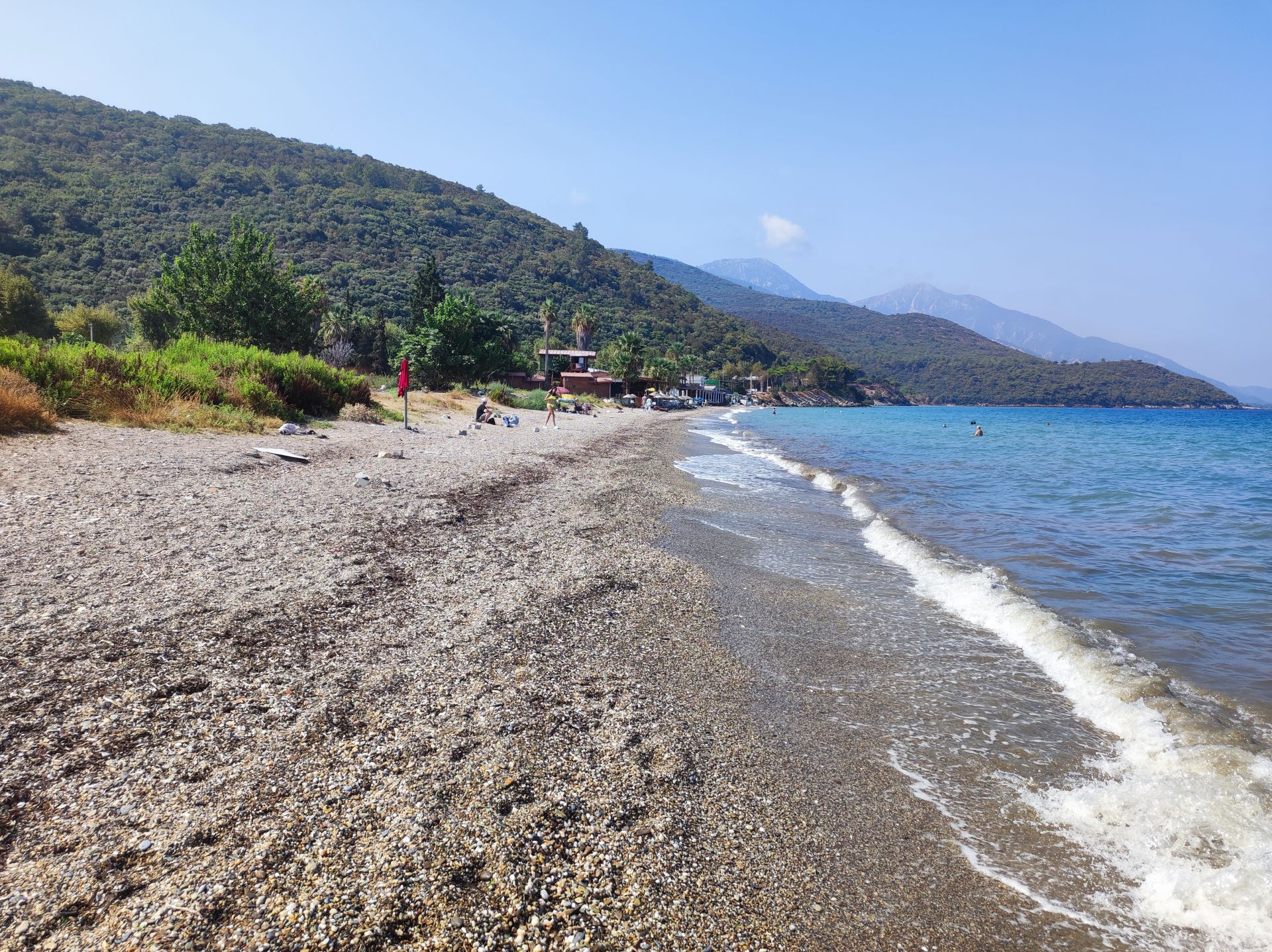 Foto von Guzelcamli beach - beliebter Ort unter Entspannungskennern