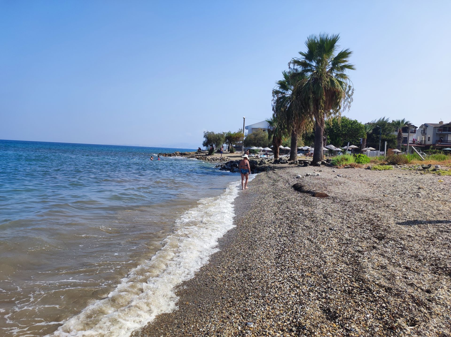 Foto von Guzelcamli beach mit sehr sauber Sauberkeitsgrad
