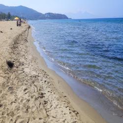 Foto von Pamucak beach mit sehr sauber Sauberkeitsgrad