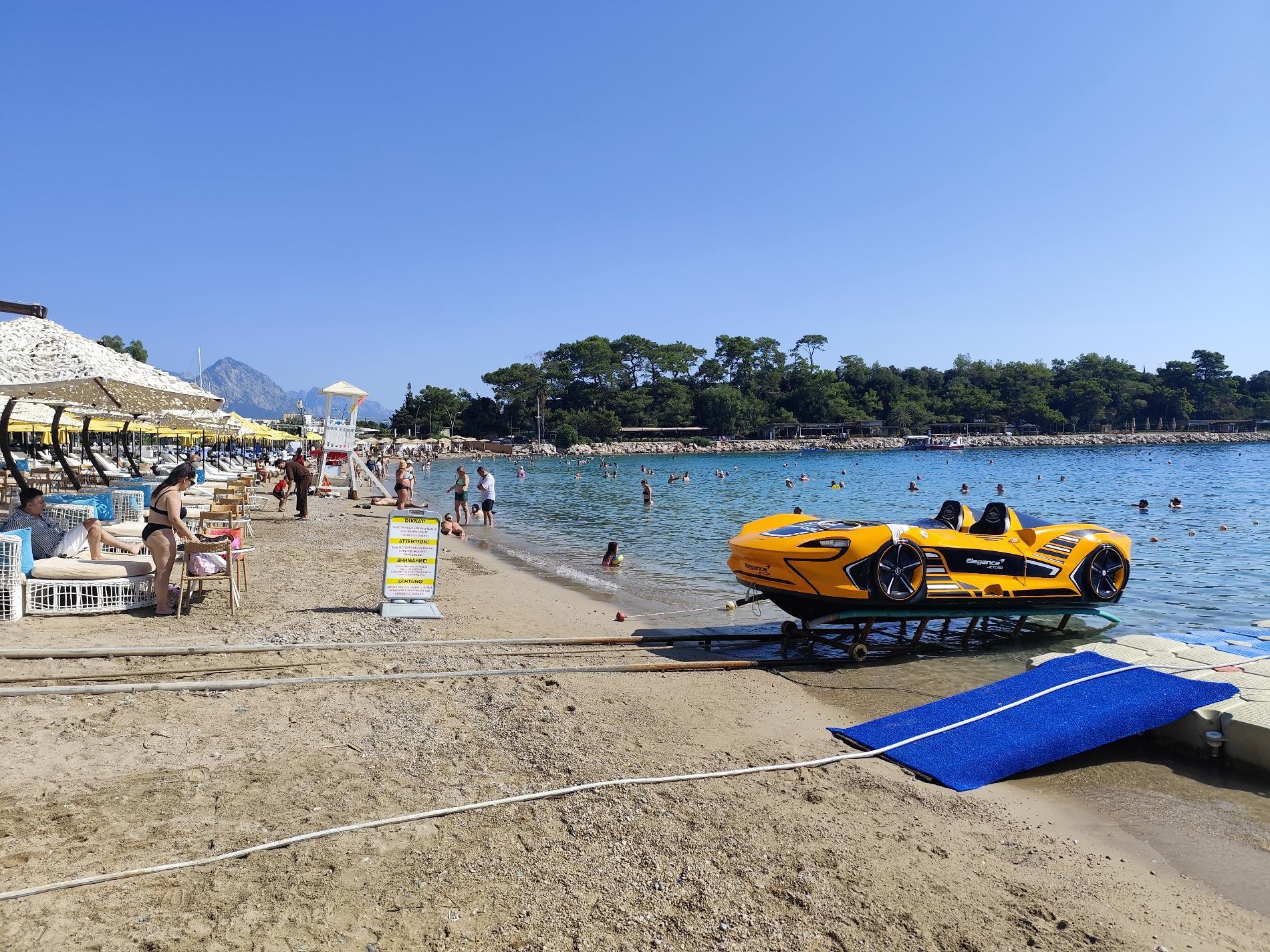 Foto von Mondlichtstrand teilweise ferienortbereich