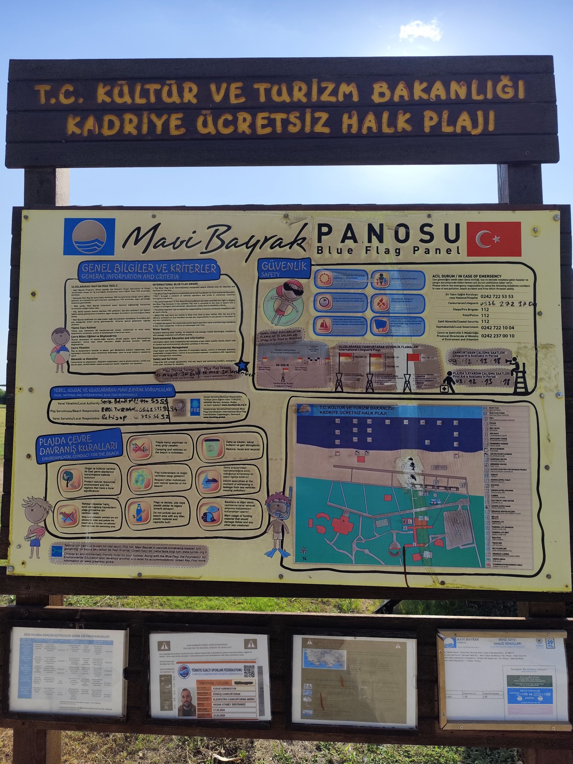 Foto von Kadriye Public Beach und die siedlung
