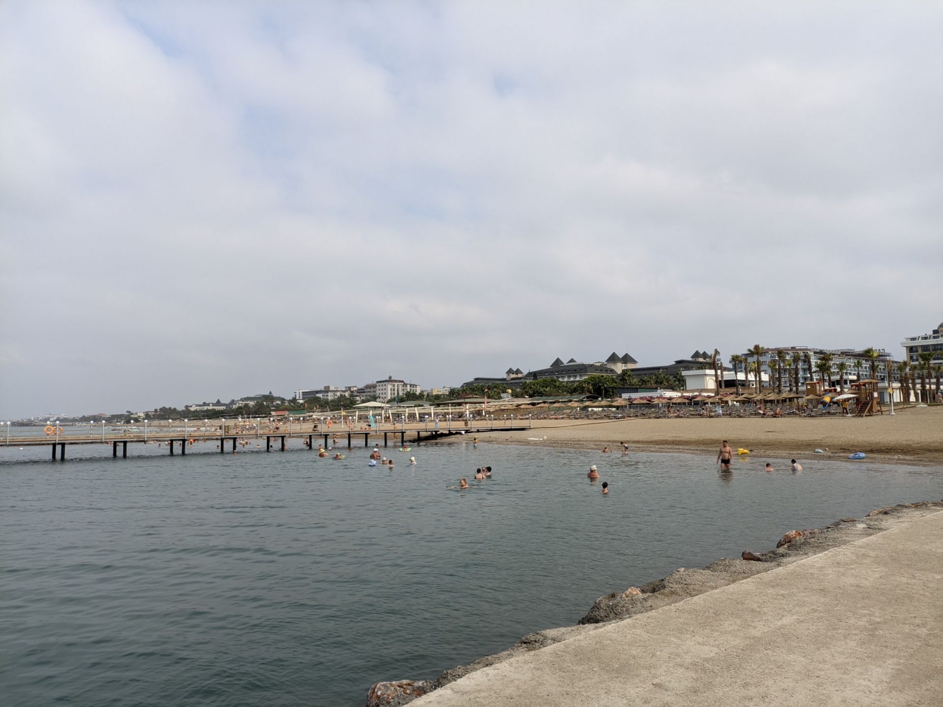 Foto von Konaklı Beach mit lange, gerade küste