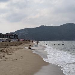 Foto von Kleopatra Strand und die siedlung