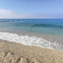 Foto von Mahmutlar beach mit langer gerader strand